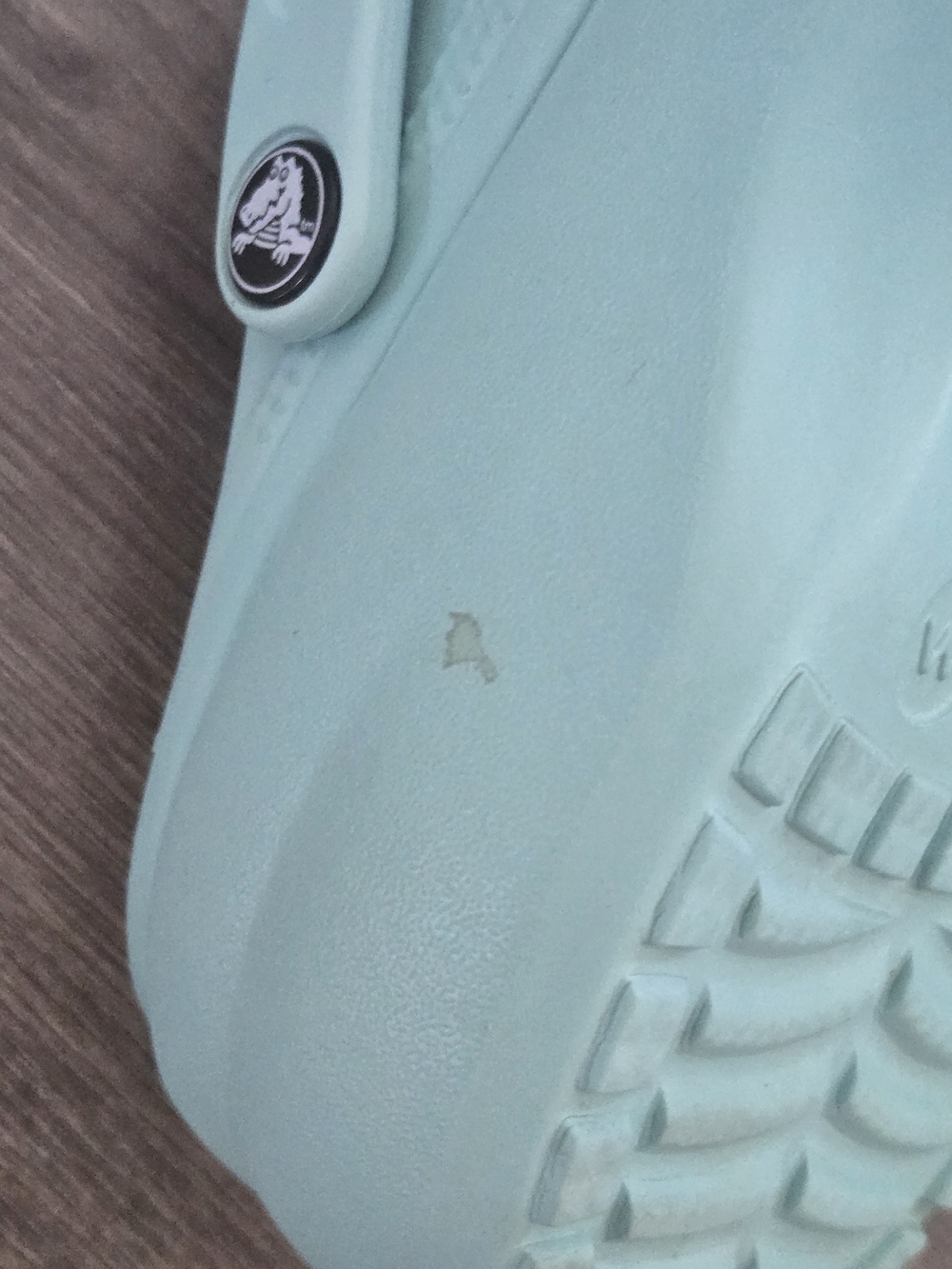Crocs Women's Classic Platform Clog Light Aquamarine Pastel Teal S 9 Comfort - Picture 8 of 11